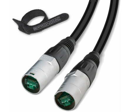 Pronomic ECM-2.5 BK CAT5e Netzwerkkabel 2,5m