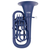 Classic Cantabile KEU-30MB MardiBrass Kunststoff Bb-Euphonium Matt-blau thumbnail 1