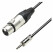 Adam Hall K5 MYF 0300 Câble XLR/Jack 3,5 mm 3m