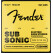 Fender SubSonic 7250HM Nickel Plated Bass Strings 050-105