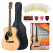 Fender CD-60S Lefthand Guitarra Western Natural Starter Set