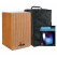 XDrum Cajon El Bajo Bass Port Walnut/Zebra Set incl. Cajonschool & Tas