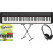 Casio CT-S1BK-76 Casiotone Keyboard Set Noir