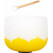 Cuenco de Cristal Sela SECLU12E Lotus 12" Nota E (432 Hz) Amarillo