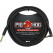 Pig Hog "Black Woven" Cavo Per Strumenti 3 m Angolato