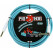 Pig Hog "Daphne Blue" Câble Instrument 3 m Coudé