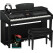 Yamaha CVP-701 B Clavinova Piano Digital Negro Mate Set