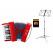 Classic Cantabile Bambino Set Di Fisarmonica Per Bambini, Rosso, 8 Bassi