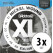D'Addario EXL148 Extra Heavy 3x Set