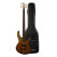 Cort Action PJ E-Bass Walnut Gigbag Set