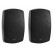Omnitronic OD-8T Paire D'Enceintes Murales 100V Noir