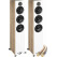 ELAC Debut Reference DFR52 Enceintes Sur Pied Paire Blanc/Chêne