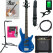 Ibanez GSRM20-SLB E-Basse Starlight Blue Starter Set