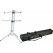 K&M 18860 Keyboard Stand "Spider Pro" Silver Set with Bag