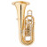 Lechgold FT-20/6GL Tuba en Fa en laiton doré verni