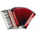 Alpenklang Pro Fisarmonica III 72 M Shadow Red