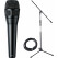 Shure Nexadyne 8/S Mikrofon Superniere Schwarz Set