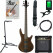 Ibanez GSR205B-WNF SR Gio Bajo Eléctrico Walnut Flat Set Inicial