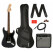 Pack Squier Affinity Strat HSS Charcoal Frost Metallic