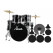 XDrum Semi 20" Studio Batteria Midnight Black Set + Smorzatori