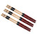 XDrum drumsticks XR1 rods floppy sticks, esdoorn 3x set