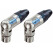 Neutrik NC3FRX Prise XLR Coudée 2x Set