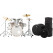 Pearl Export EXX705NBR/C777 Drumkit Slipstream White Set con Fundas