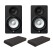 Yamaha HS8 Ensemble De Moniteurs De Studio Actifs Avec Plaques Absorbantes 8\"