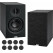 ELAC Debut B6.3 Enceintes Bibliothèque Noires Paire Set Oehlbach