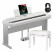 Yamaha DGX-670 WH Portable Piano White Home Set