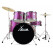 XDrum Semi 22" Standard Batteria Satin Purple Sparkle incl. Scuola