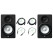 Yamaha HS5 Moniteur De Studio Actif 45 W + 25 W Ensemble Avec 2x Câbles XLR Et Câble Adaptateur XLR-Jack