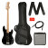 Squier Affinity Precision Bass PJ MN Black Pack