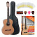 Antonio Calida GC201S 4/4 Konzertgitarre Starter-Set inkl. 5-teiligem Zubehörset