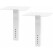 Omnitronic 2x Tower para BOOZ Event Stand Blanco