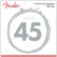 Fender 9050L Stainless Steel Flatwound