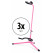 Classic Cantabile GS-30 PK Supporto per Chitarre (leggero) Rosa Set da 3