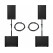 Pack Pioneer DJ XPRS 2x 15" / 2x 18"