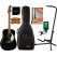 Fender California Standard Redondo Spruce Top Black - Pack De Démarrage