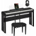Yamaha P-525B Stage Piano nero Set completo