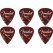 Fender Aero Acrylic Picks Thin 6er Pack