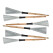 XDrum WTD-1S Wire Tap Drumstick Brushes kurz 3 Paar