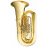 B&S GR51 4/4 Bb Tuba Messing helder gelakt
