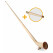 Lechgold Alphorn Natur F 360 cm 3-delig Set incl. Bb-handpijp
