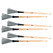 XDrum WTD-1L Wire Tap Drumstick Brushes 3x Set