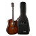 Cort MR500E Brown Burst Set de Guitarra Western con Funda