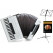 Classic Cantabile 96-Bass Accordeon "Secondo V" Wit G-g'' Set