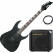 Ibanez GRG121DX-BKF Guitarra Eléctrica Set AK20G
