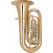 Miraphone Bb-Tuba Modèle 494 Hagen Laiton Doré