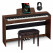 Casio PX-770 BN Privia Piano Numérique Brun - Pack incl. banc, casque & méthode
